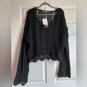 NWT Zara crochet top